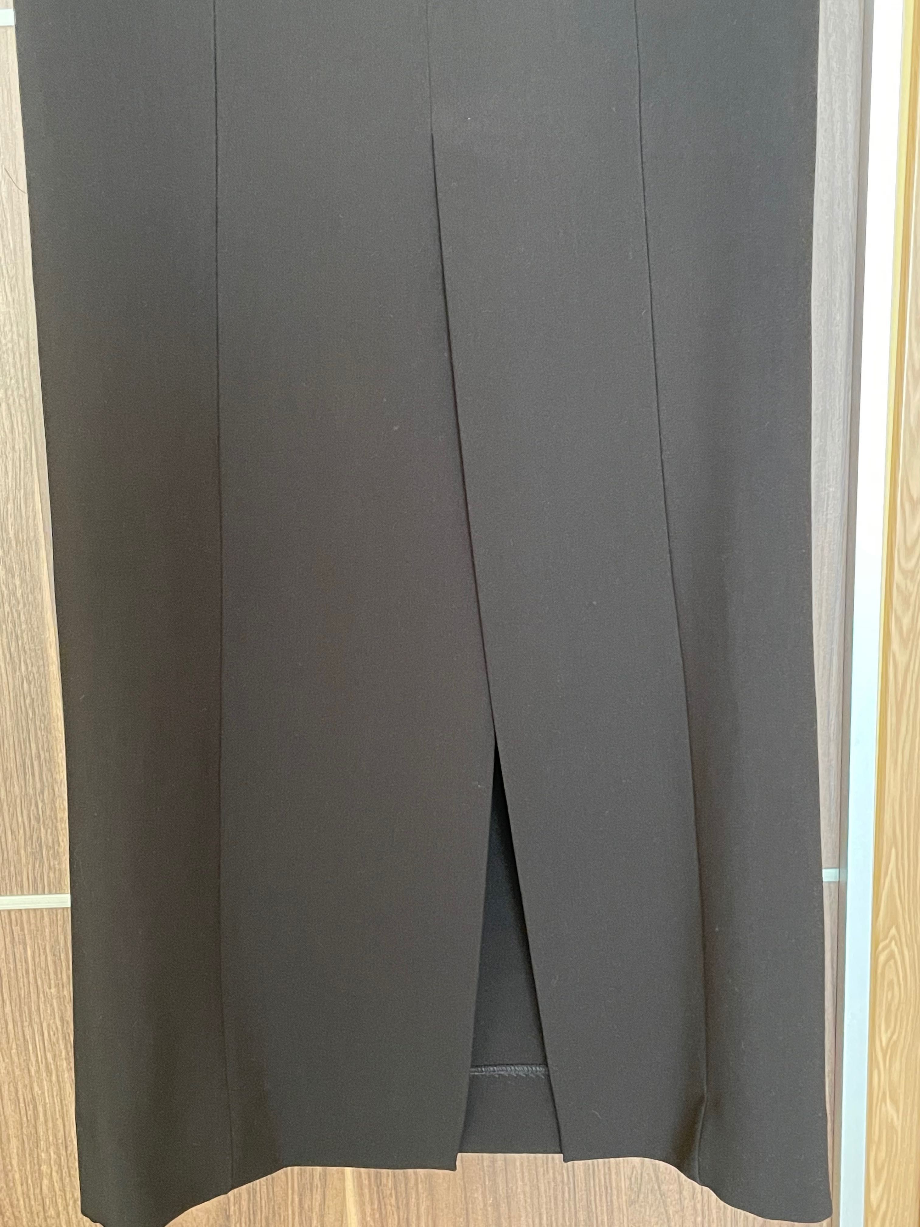 Черна дълга пола ZARA