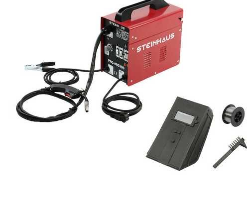 Aparat de sudura MIG cu sarma cu flux Steinhaus PRO-MIG100,