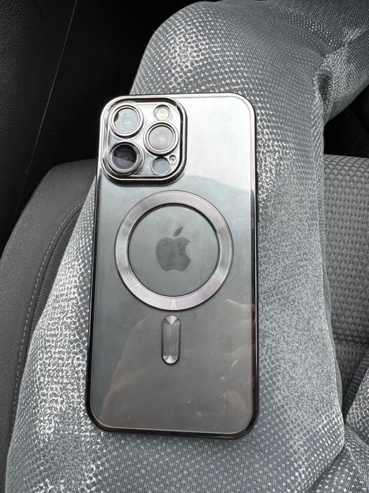 Iphone 15 pro max 256gb titanium black am si cutia