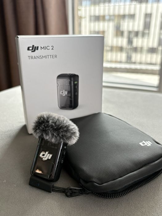 Безжичен микрофон DJI - Mic 2, черен