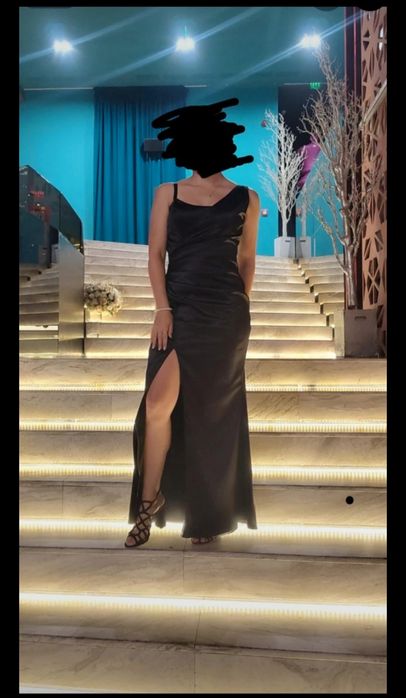 Rochie neagra lunga