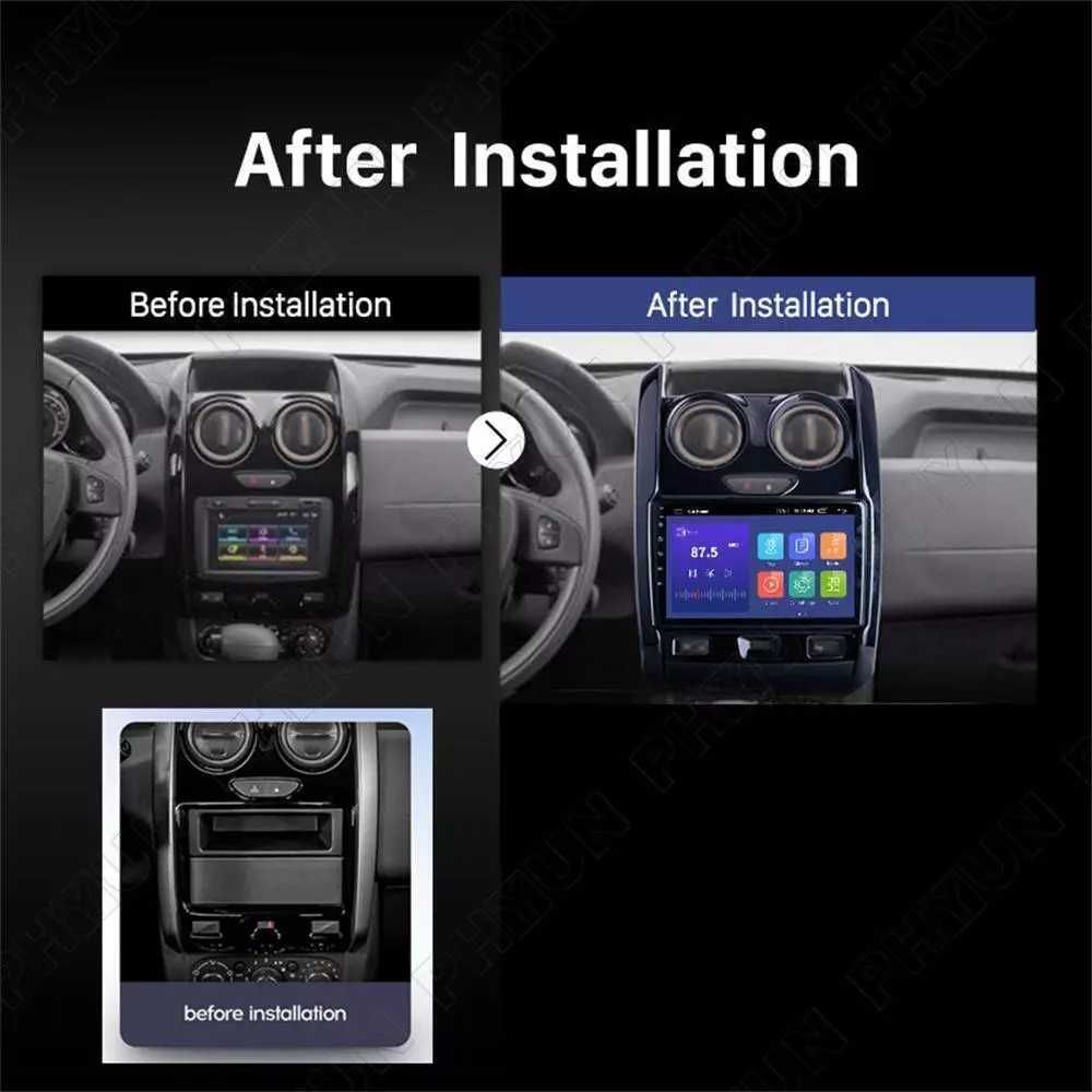 Мултимедия Двоен дин за Renault Duster навигация 2 DIN с Android Рено