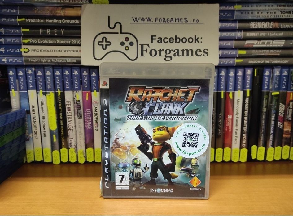 Vindem joc Ratchet and Clanck Tools of Destruction PS3 Forgames.ro