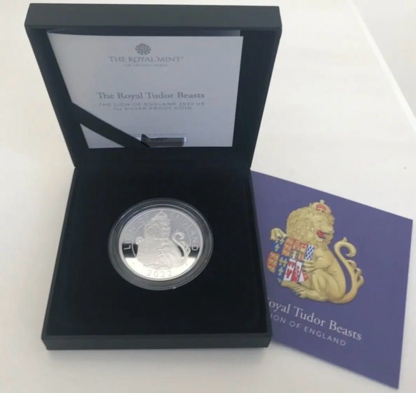 Лъвът на Англия Lion of England Proof Coin 2022