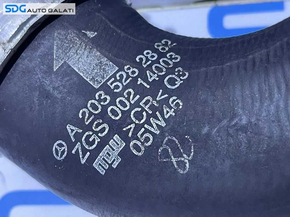 Furtun Conducta Presiune Aer Mercedes Clasa C Class W203 C200 C220 2.2 CDI 2000 - 2007 Cod A203528288