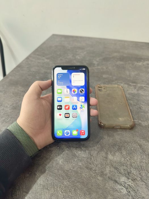 Apple iPhone 11 (128 гб 82%) / Айфон 11 (128 GB 82%) /Алматы 128 гб