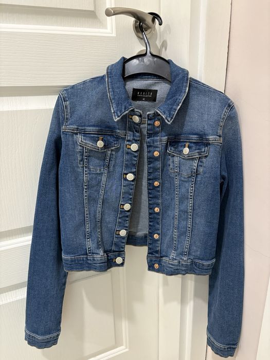 Дънково синьо яке