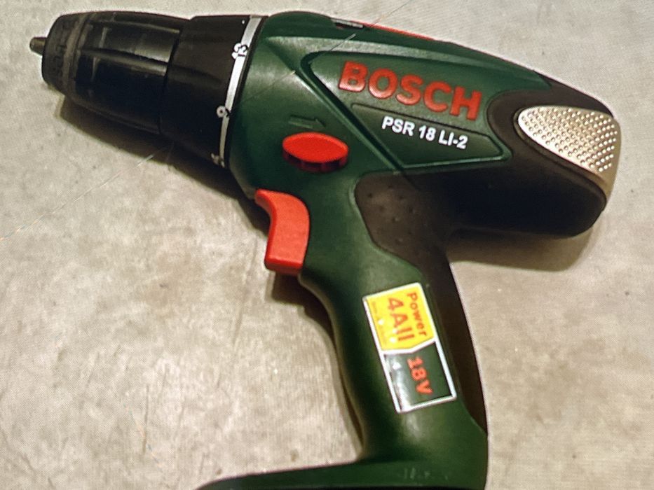PSR 18-Li, folosit ocazional, perfect functional, 18V, original Bosch.