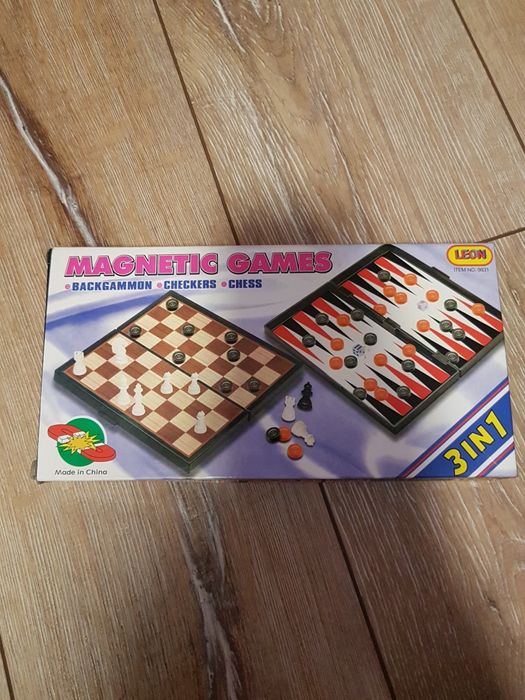 Преносима настолна игра 3 в 1