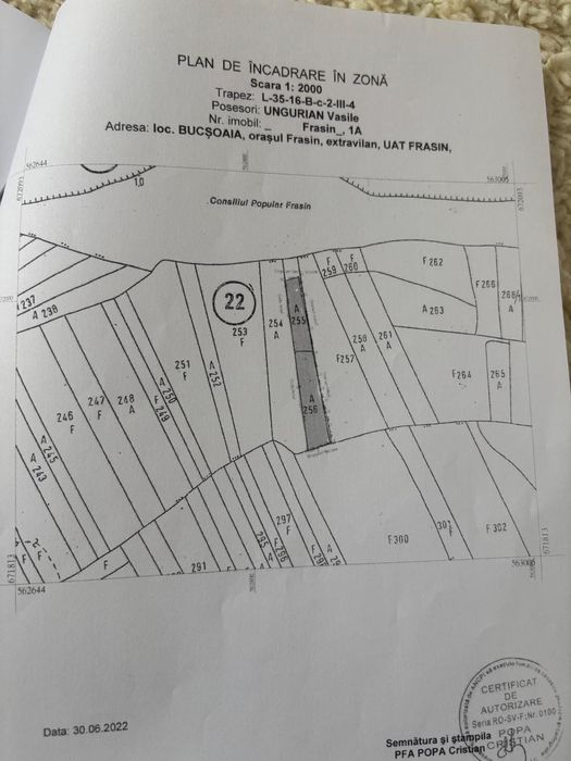 Teren de Vânzare Bucsoaia