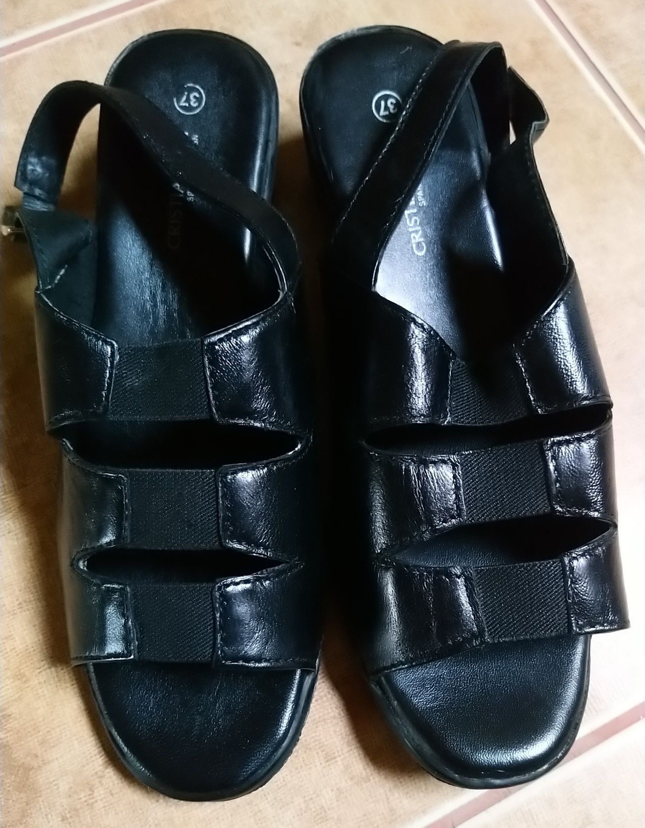 37 Sandale piele Cristian Lay noi