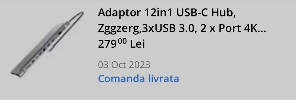 Adaptor 12in1 USB-C Hub