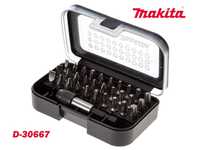 К-т накрайници / битове с магнитен държач, 31 части, Makita D-30667