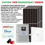 Vand sistem fotovoltaic 7kw cu baterie 10,2kw funcție backup UPS