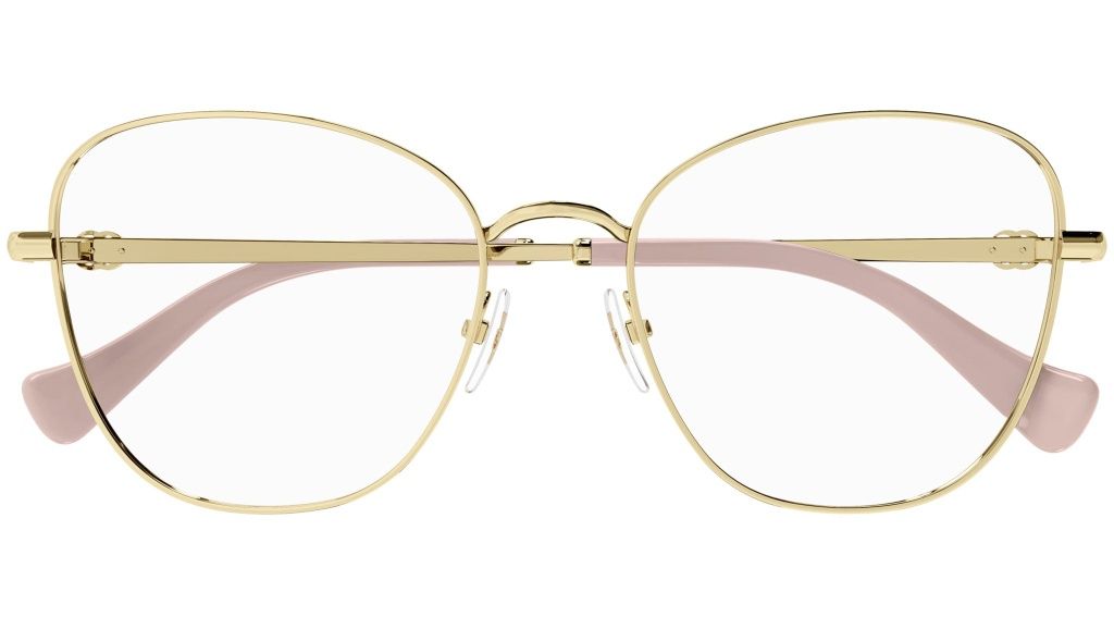 Ochelari de vedere GUCCI GG1418O 003 Gold+lentile protectie calculator