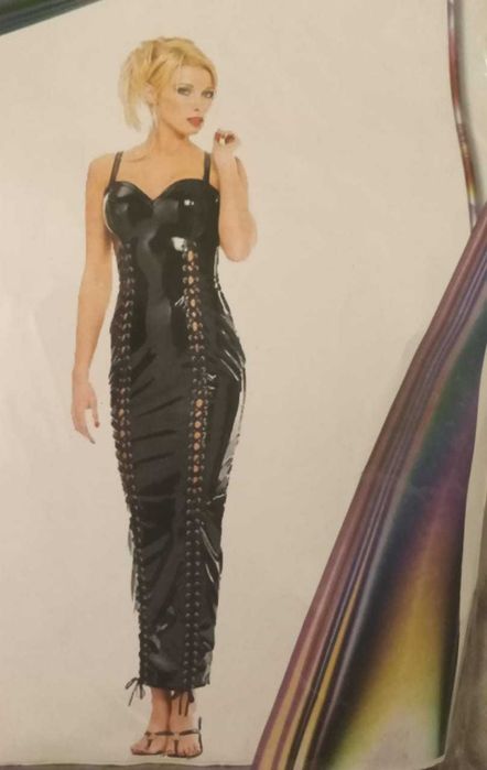 Платье латекс. Новое