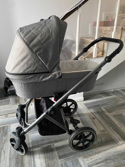 Carucior 3 in 1 Kunert, gri, utilizat