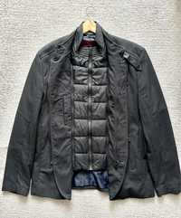 Vând haină neagră bărbat Zara-XXL