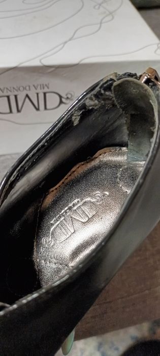 Италиански обувки от естествена кожа Mia Donna