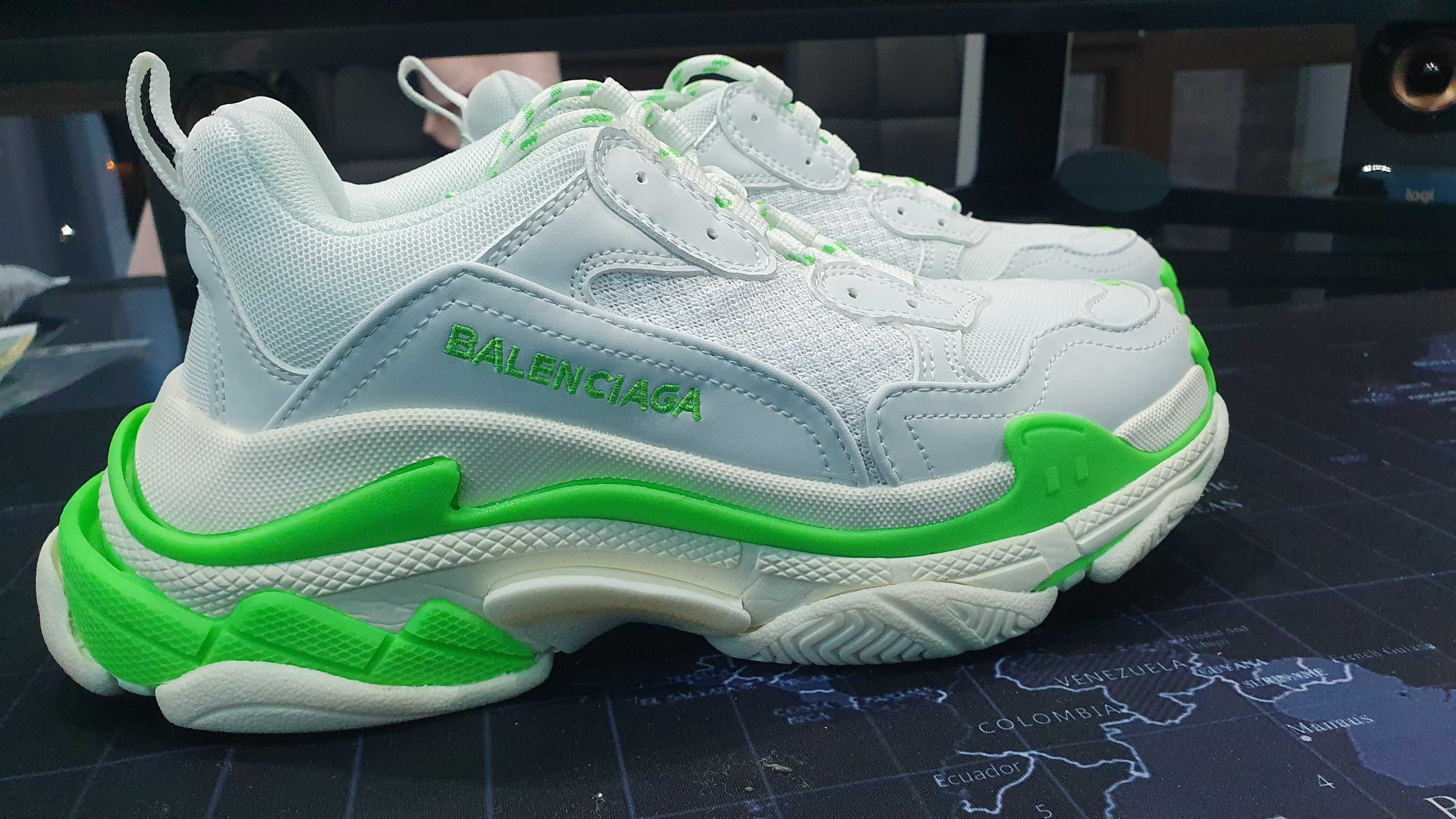 Balenciaga Triple S Clear SOLE 1st Generation LT.WHITE/GREEN