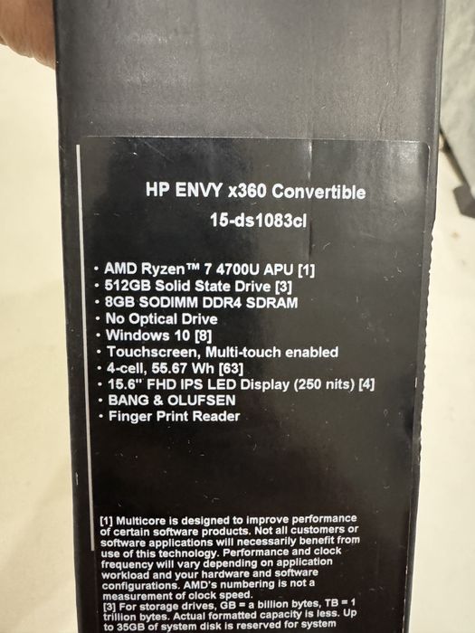 Продается hp envy x360