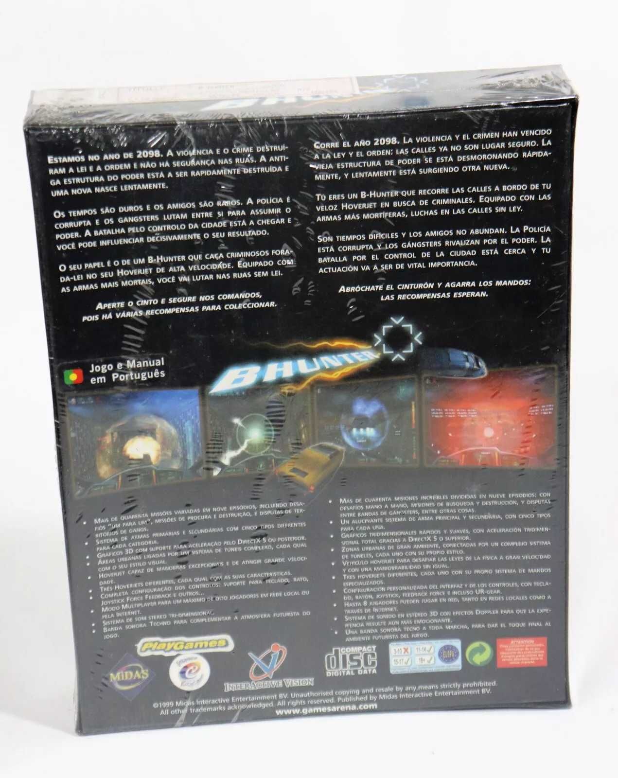 joc video retro 1999  B-Hunter din 1999 rar original editie colectie