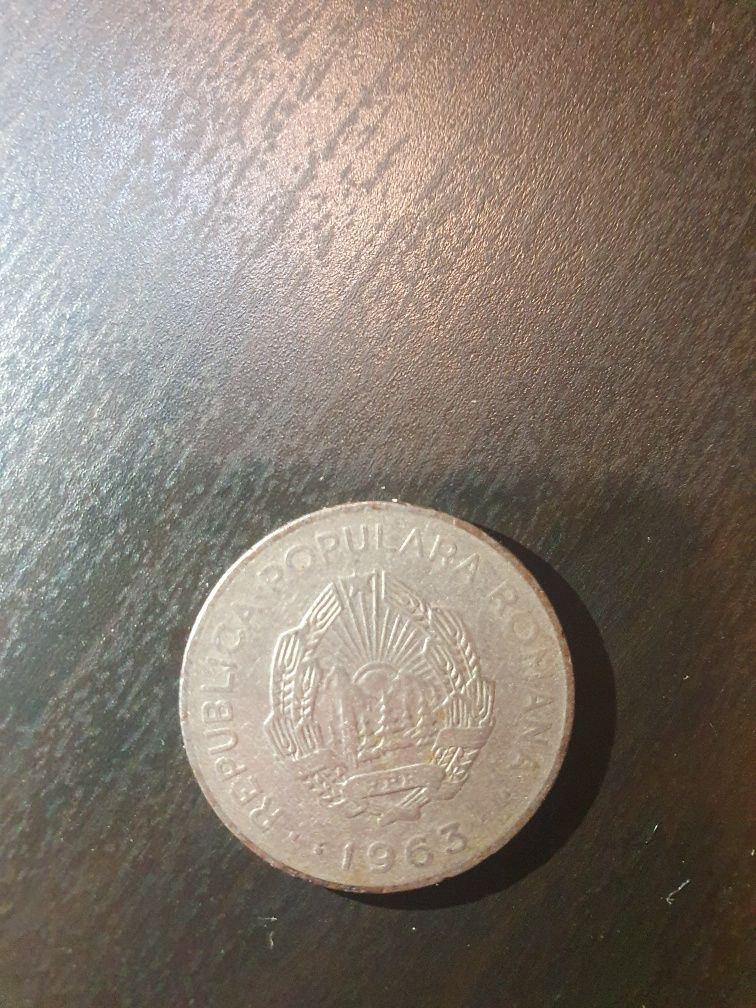 Moneda 1 leu din 1963