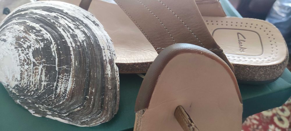 Мъжки чехли  100% телешка кожа