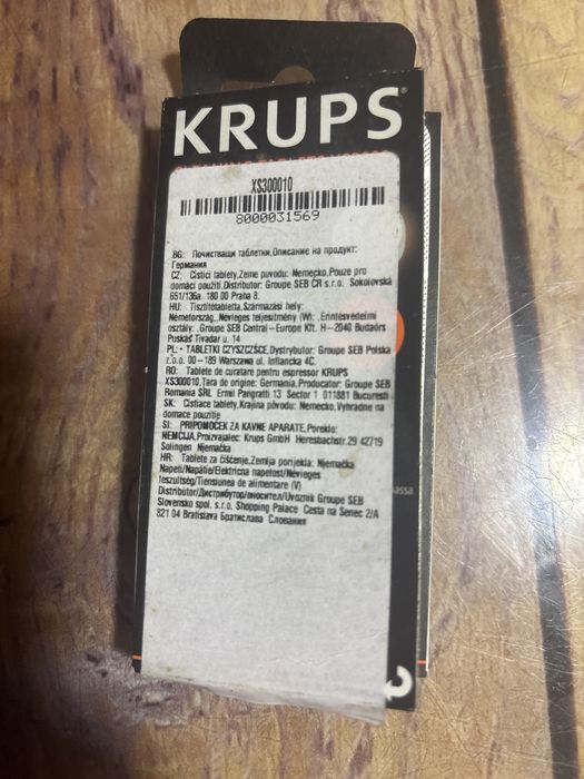 Pastile decalcifiere Krups