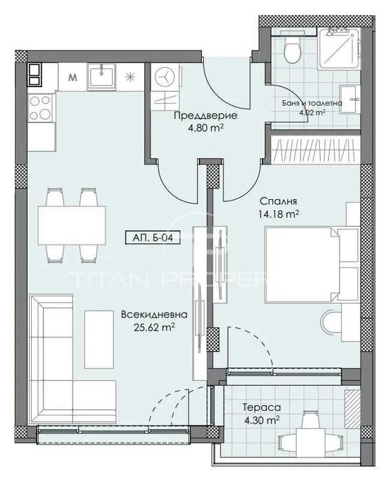 Продава се Двустаен апартамент в Пловдив, Остромила - 71 кв.м за 1260 €/кв.м - Снимка #6