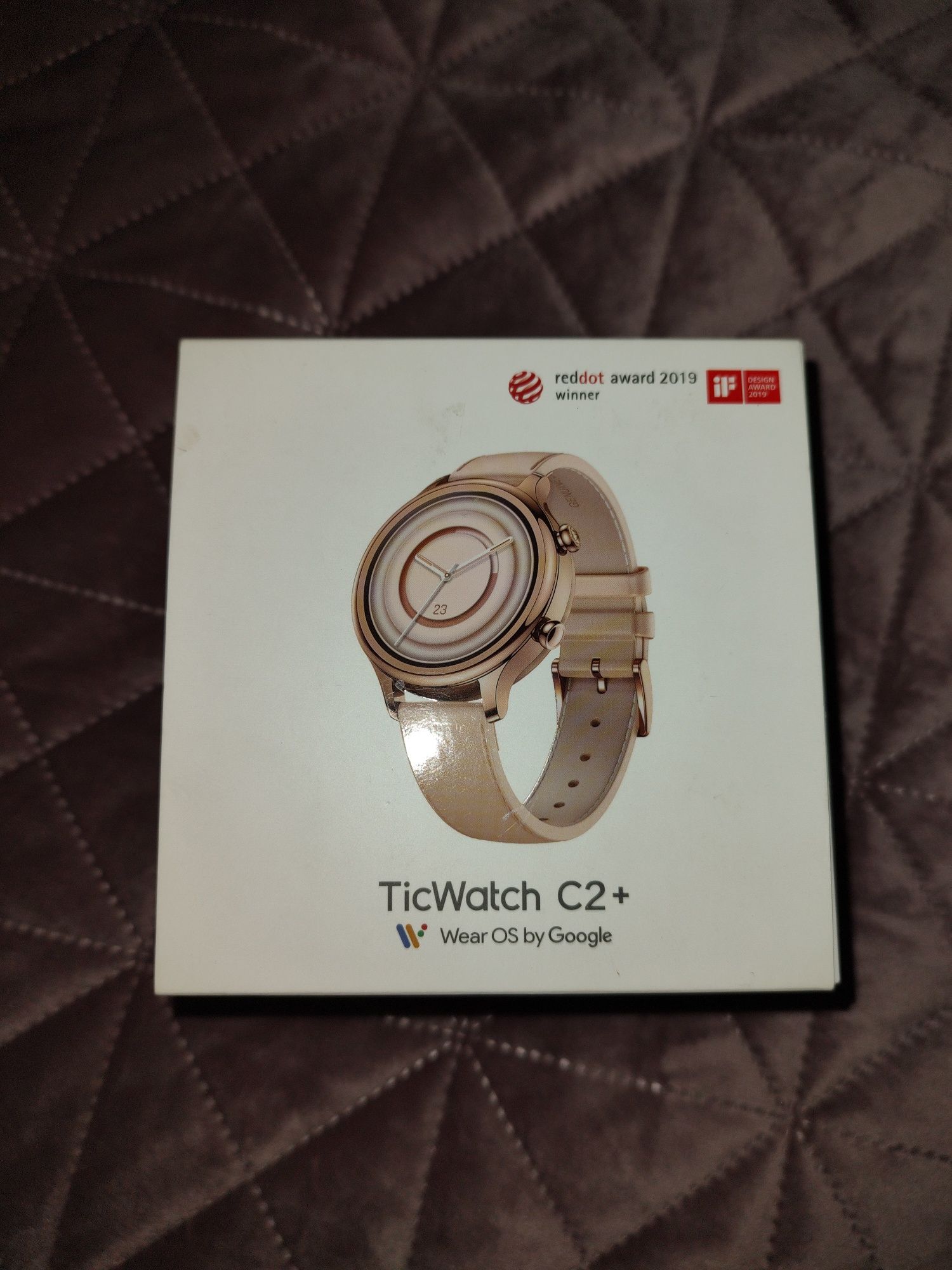 Ticwatch C2+ rose gold