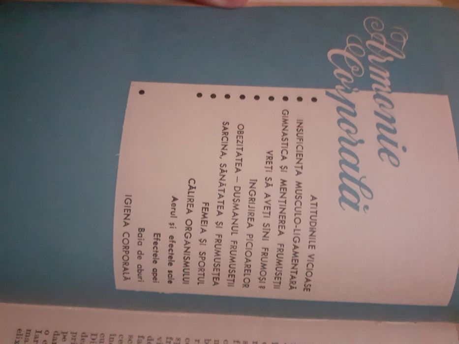 Carte veche sfaturi de frumusețe și sanatate