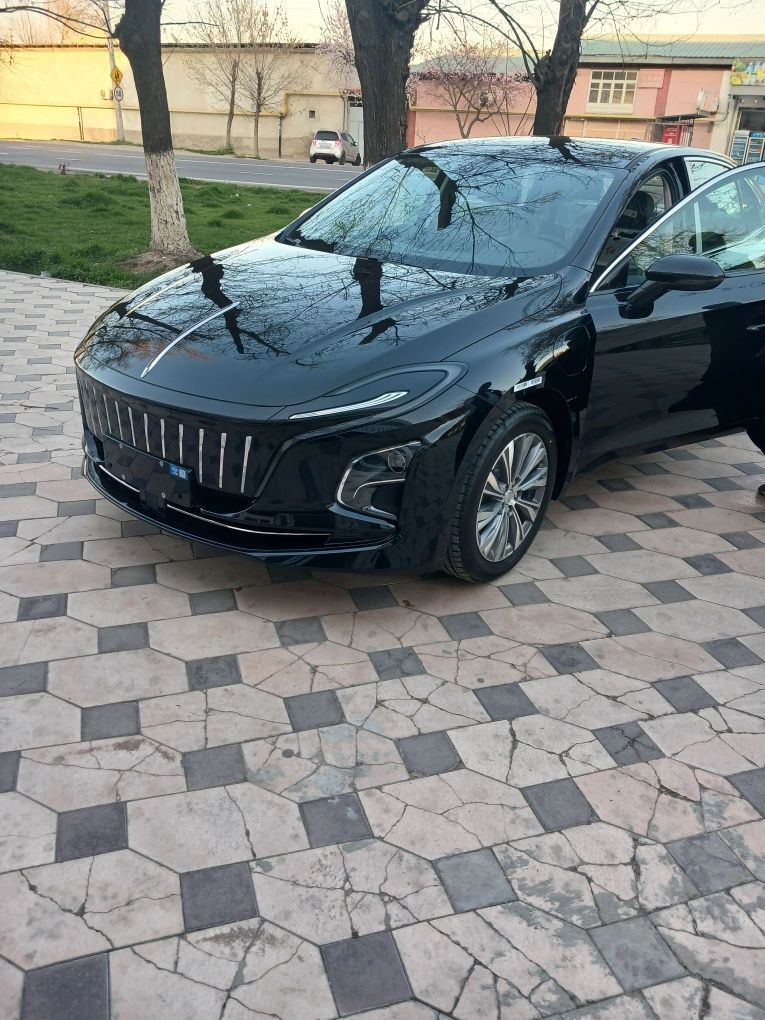Hongqi Eqm 500km Qora rangli Toshkentda Avtosalonda tayyor