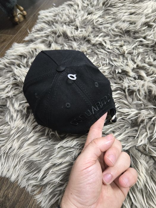 Șapcă Dsquared2 Flag full Black Premium