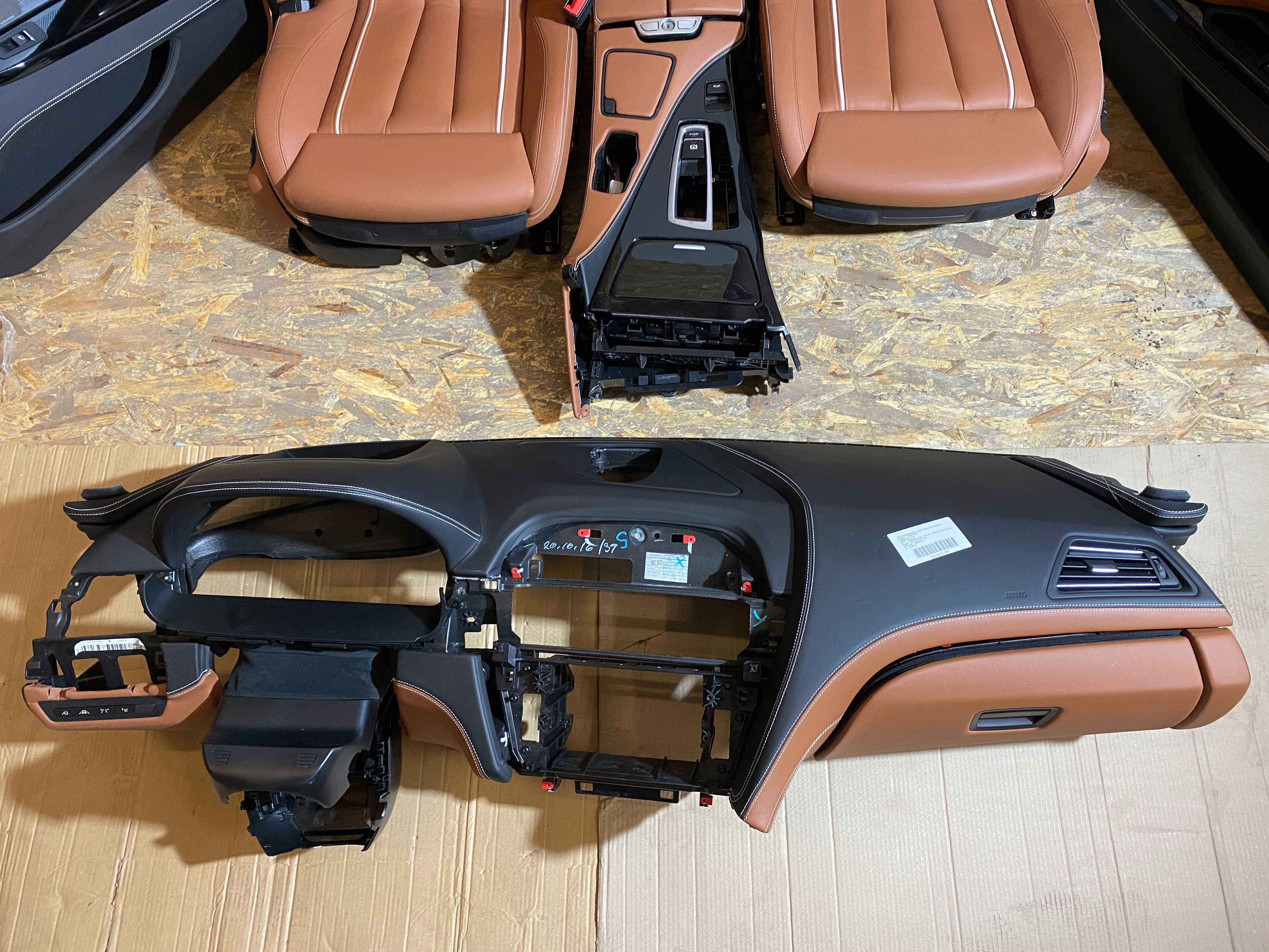 Interior BMW  seria 6 coupe F12 F13 individual piele nappa merino