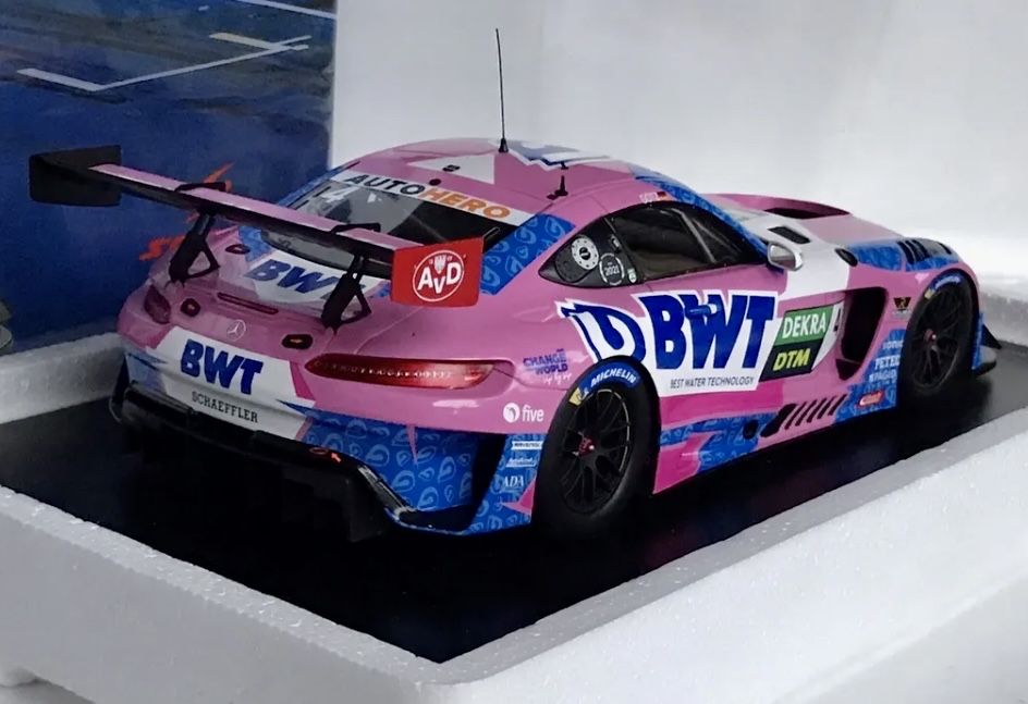 Macheta raliu WRC DTM 1:18 Spark Mercedes amg GT 3 HRT 2021