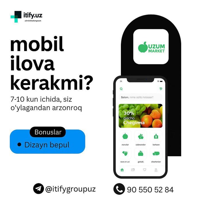 Mobil ilova kerakmi?
