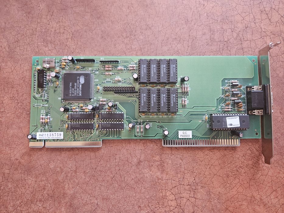 Placa video retro VLB Cirrus Logic CL-GD5424 1MB