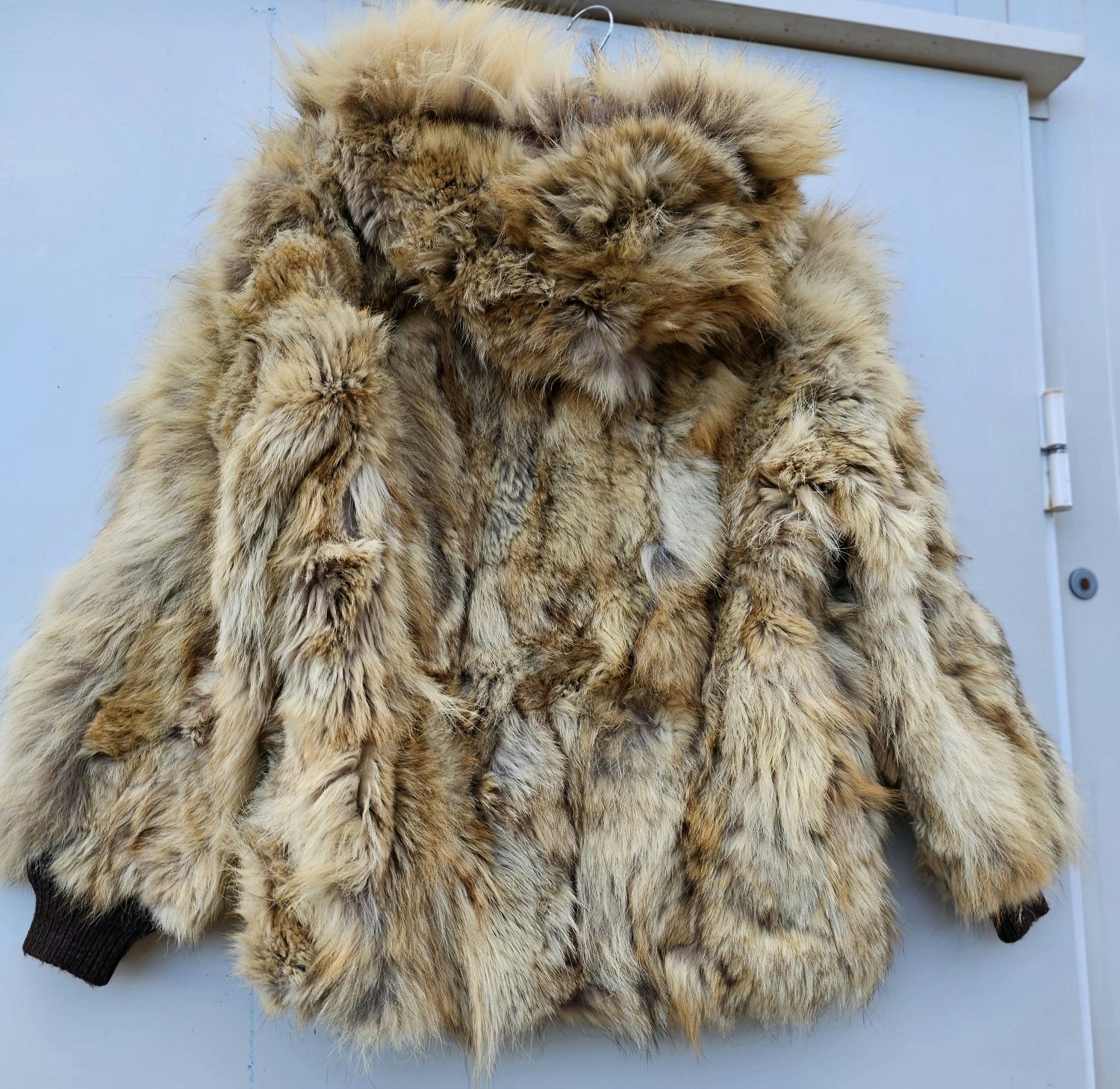 Естествен косъм лисица дамско яке /палто М размер