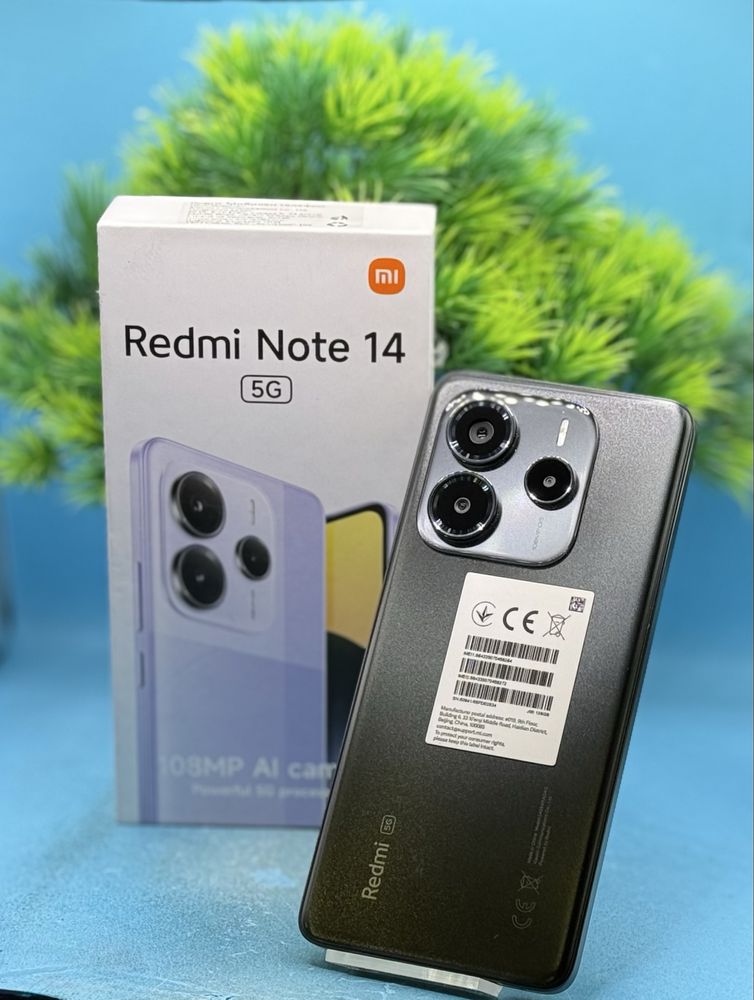 Xiaomi Redmi Note 14, 6GB RAM, 128GB, Midnight Black