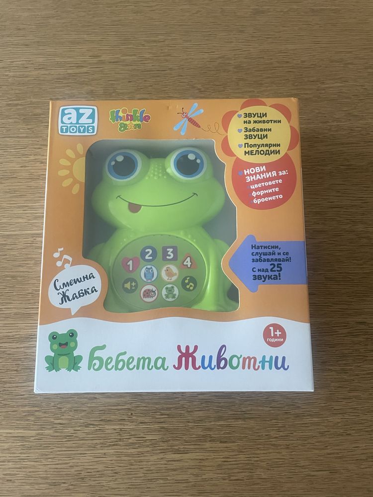 Музикална Смешна жабка Thinkle stars, 12м+