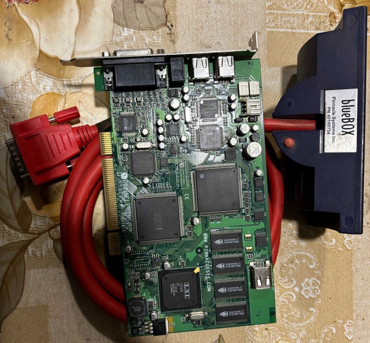 Placa captura audio video si adaptor Pinnacle