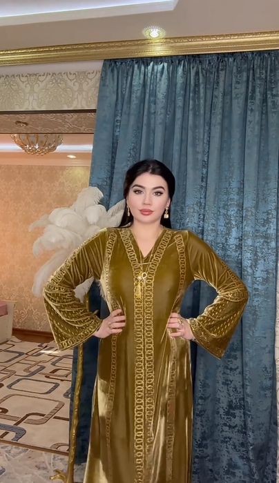 Oʻz qadrini bilgan opa singillarimiza uchun abaya koʻylak sifati alo