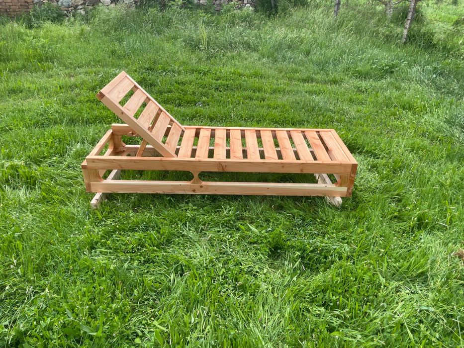Дървени шезлонги wooden subbed