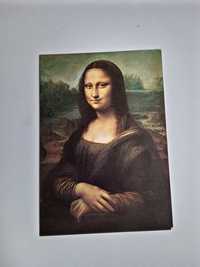 Мона Лиза картичка от Лувъра.Картички от Корея 2 D