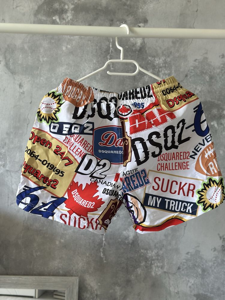 Pantaloni Dsquared2 Dsq sort baie plaja