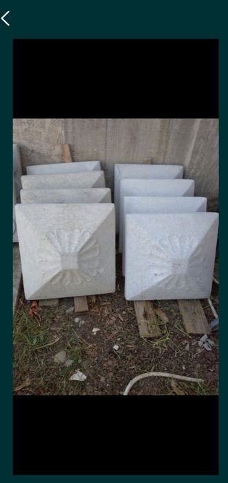 Coame,capace ptr. stâlpii de gard