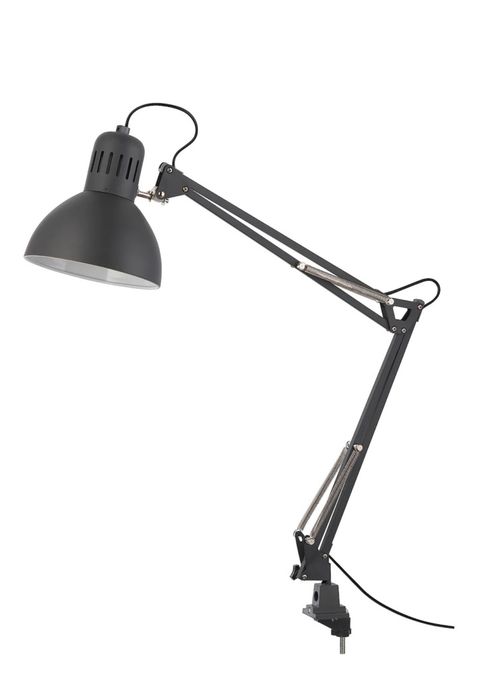 Настольная лампа терциал IKEA черные и белые