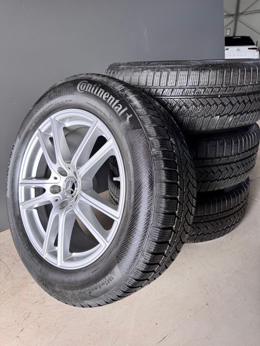 Anvelope iarna Continental + jante Mercedes