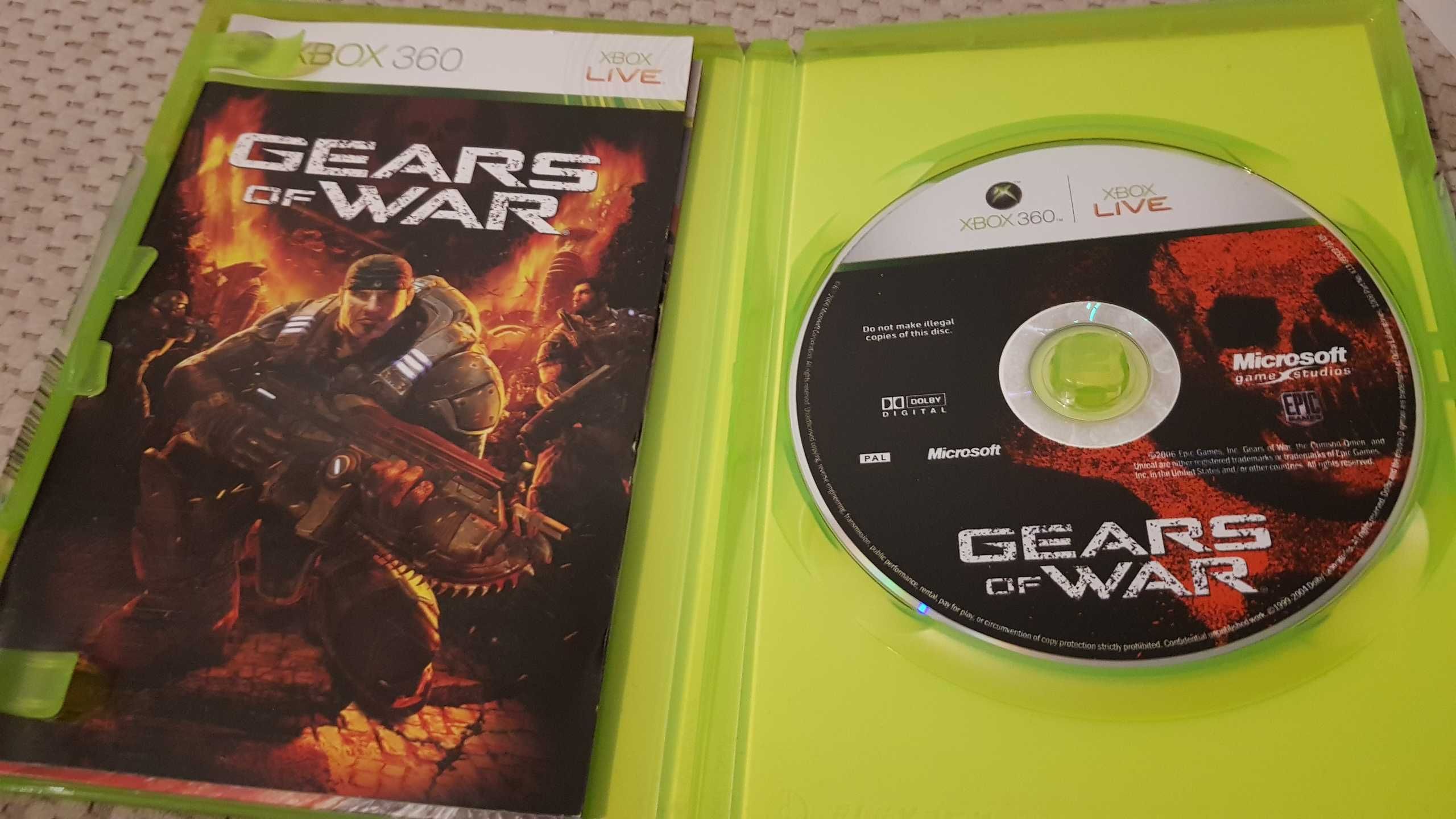 XBOX360 XBOX 360 slim + 3 jocuri PGR 4 Gears of War Prince of Persia